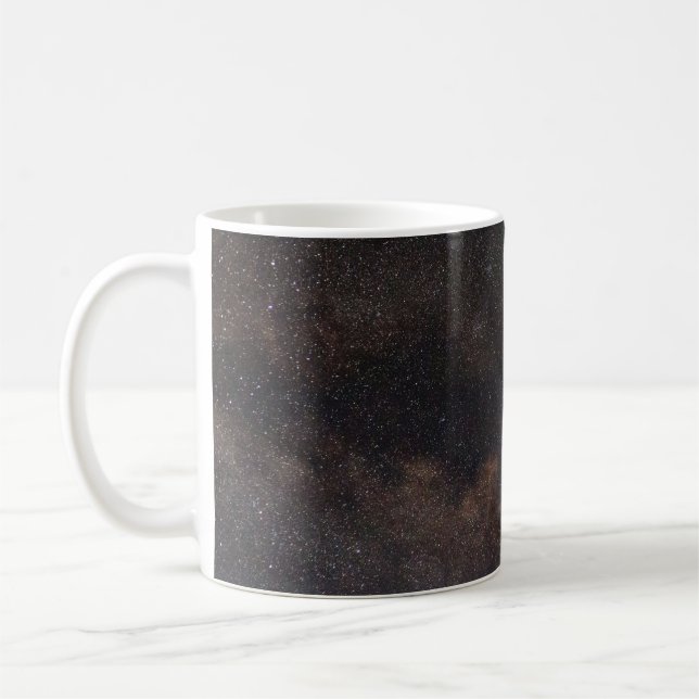 Low-angle of milky way coffee mug (Left)