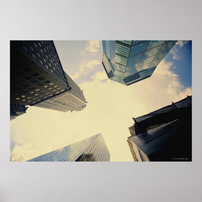 Low angle of the Chrysler Building Poster (Front)