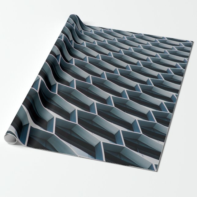 Low-angle photo of high-rise building wrapping paper (Unrolled)
