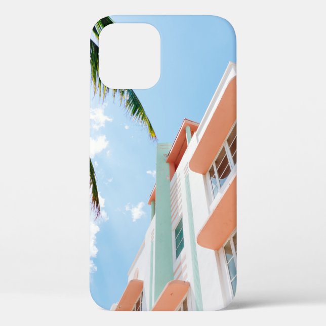 Low angle photo of white and orange concrete build Case-Mate iPhone case (Back)