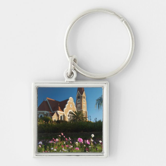 Low Angle View Of The Christ Church Keychain (Front)