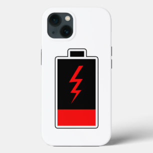 Low Battery iPhone 13 Case