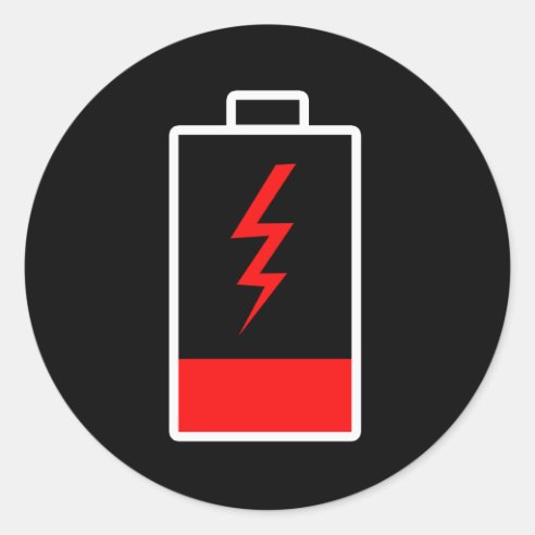 Battery Stickers | Zazzle