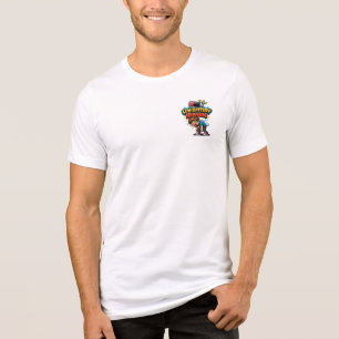 Low Battery Human Funny T-Shirt Introvert Humor Tri-Blend Shirt