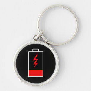 Low Battery Keychain