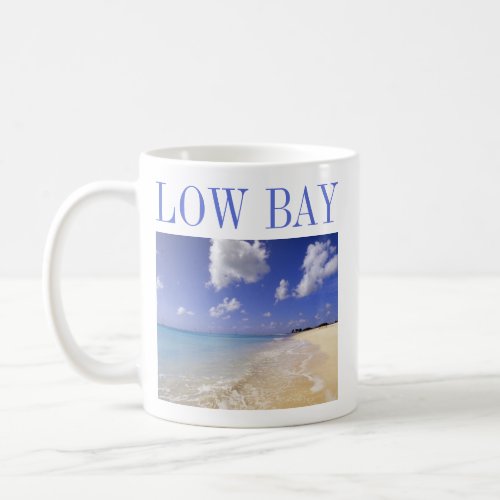 Low Bay Beach Barbuda Antigua Coffee Mug