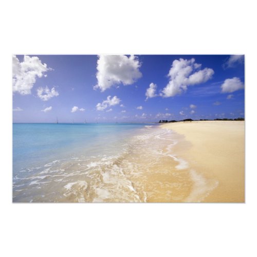 Low Bay Beach Barbuda Antigua Photo Print