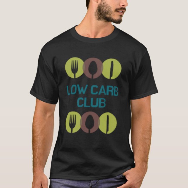 Low Carb Club T-Shirt (Front)
