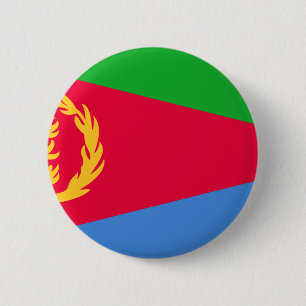 Low Cost! Eritrea Flag Pinback Button