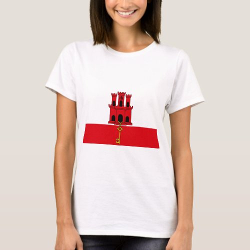 Low Cost Gibraltar Flag T_Shirt