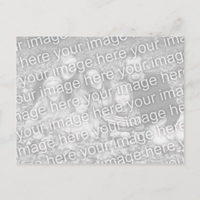 Low Cost Make Your Own Postcard (Front)