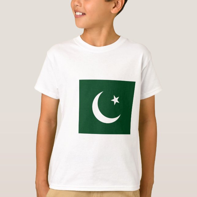 Low Cost! Pakistan Flag T-Shirt (Front)