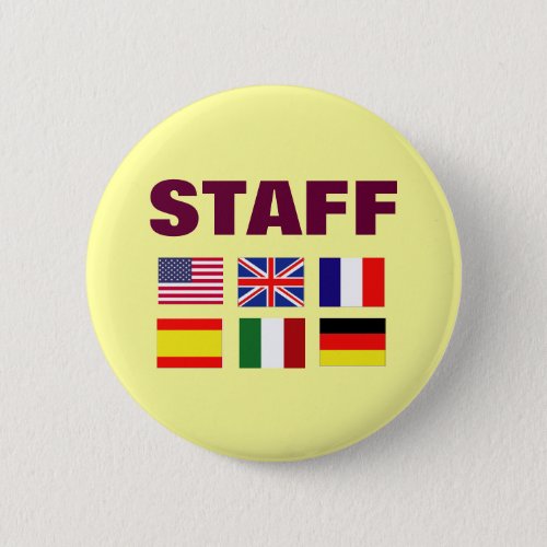 Low Cost Staff Badges in Bulk For Festivals Events Pinback Button