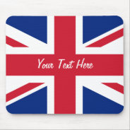 Low Cost Union Jack Flag Of Great Britain Mousepad at Zazzle