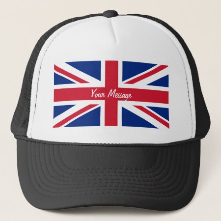 Low Cost Union Jack Flag Sports Team Club Hat