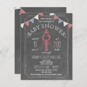 Low Country Boil Co Ed Unisex Baby Shower Invitation (Front/Back)