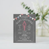 Low Country Boil Co Ed Unisex Baby Shower Invitation (Standing Front)