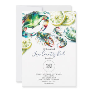 Low Country Boil Event Invitations