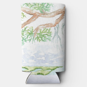 Low country watercolor can cooler