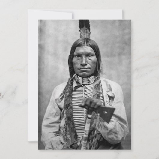 Low Dog - Native American vintage photo (Front)