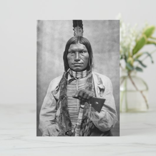 Low Dog - Native American vintage photo (Standing Front)