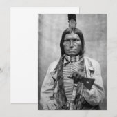 Low Dog - Native American vintage photo (Front/Back)