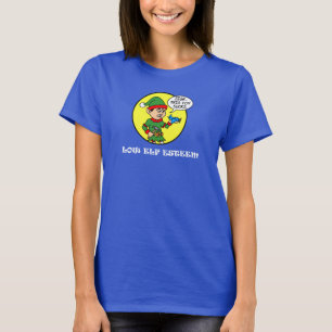 Low Elf Esteem Christmas Holiday Funny T-Shirt