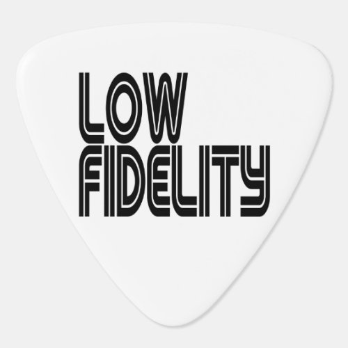 Low Fidelity Guitar Pick