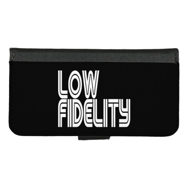 Low Fidelity iPhone Wallet Case (Front (Horizontal))