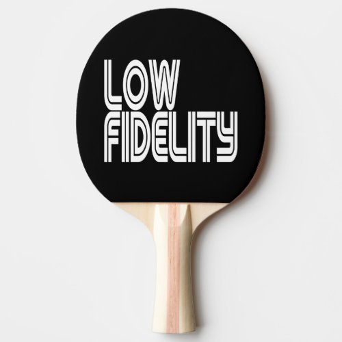 Low Fidelity Ping Pong Paddle