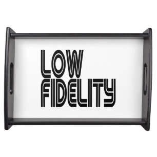 Low Fidelity Serving Tray