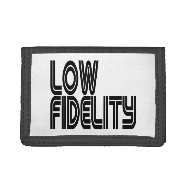Low Fidelity Trifold Wallet (Front)
