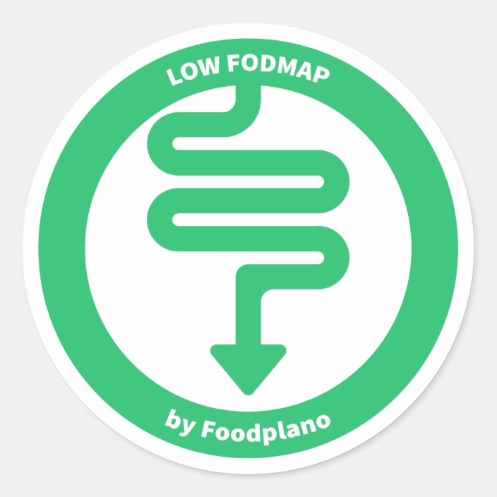 Low Fodmap Diet Sticker For Low Fodmap Foods Zazzle Com