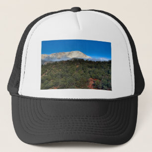 Low Fog and Snow Trucker Hat
