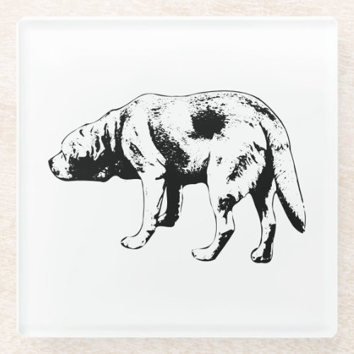 Low Head, Easy Pace Glass Coaster