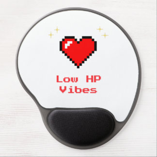 Low HP Vibes – Pixel Heart Gel Mouse Pad