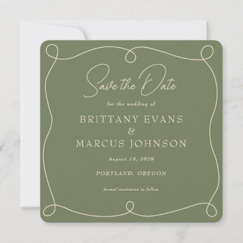 Low Key Save The Date