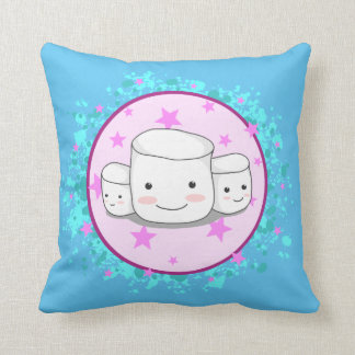 Low marshmallows throw pillow
