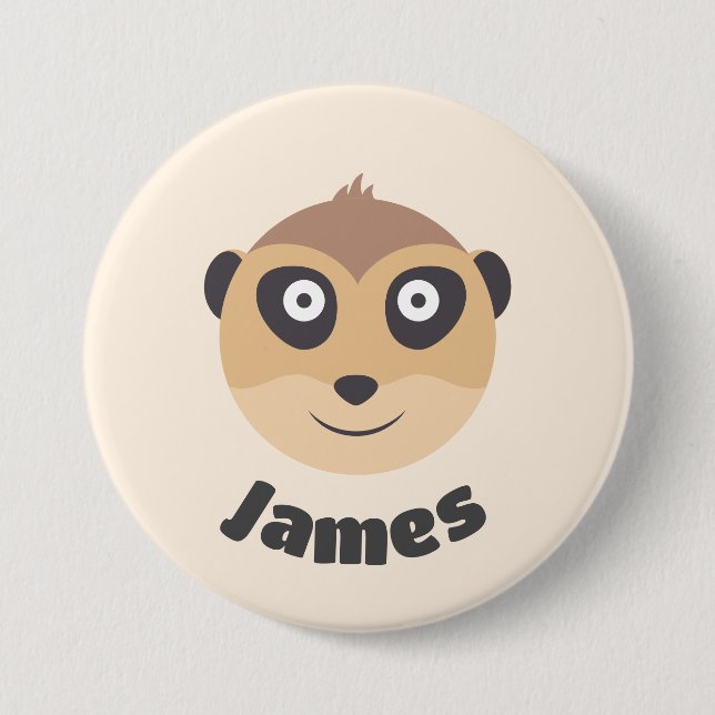 Low name with ground male button (Front)