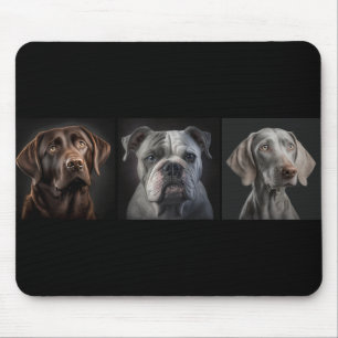 Low pet dog 3 photo customer specific mouse pad
