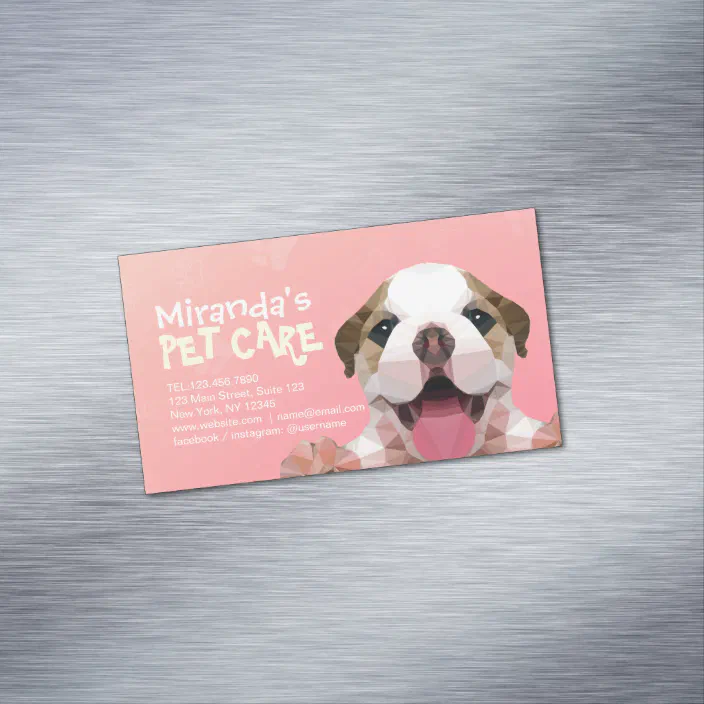 Dog grooming logo Grooming saloon busness card Pet shop business card Pet grooming business card Pet business card