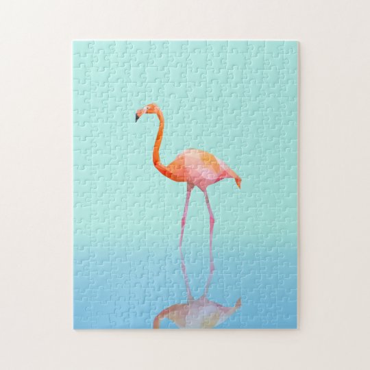 3d pixel puzzle flamingo instructions