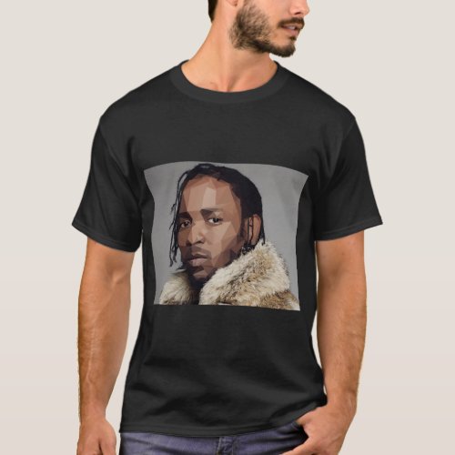 Low Poly Kendrick Lamar T_Shirt
