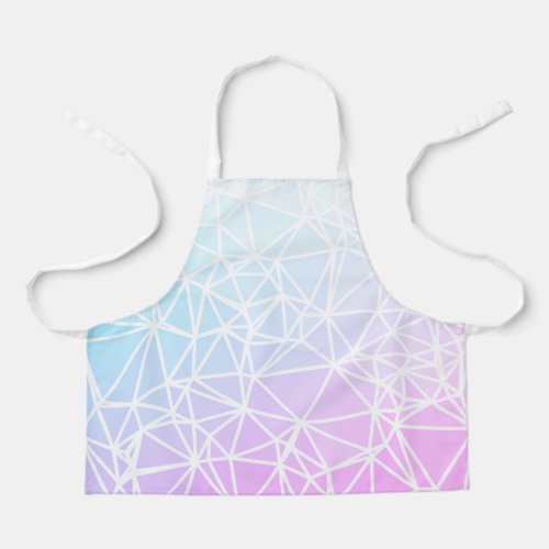 Low Poly Ombre Apron