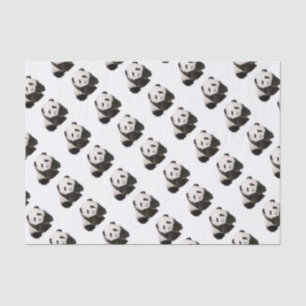 Low Poly Panda Tissue Paper