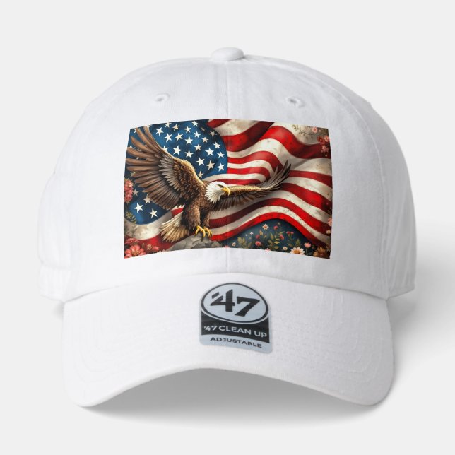 Low Profile '47 Baseball Cap Americana (Front)