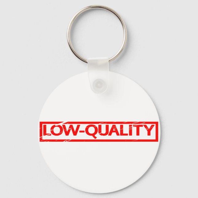 Low-quality Stamp Keychain (Front)