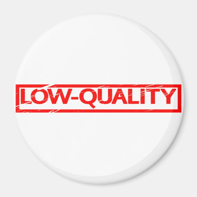 Low-quality Stamp Magnet (Front)