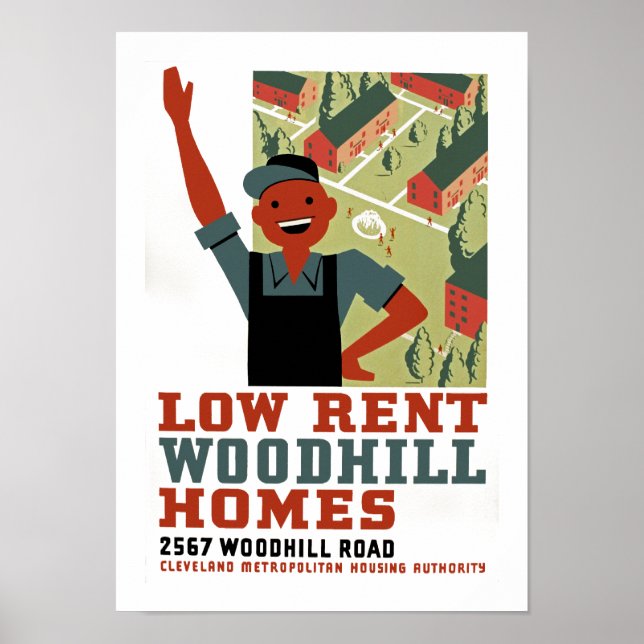 Low Rent Poster (Front)