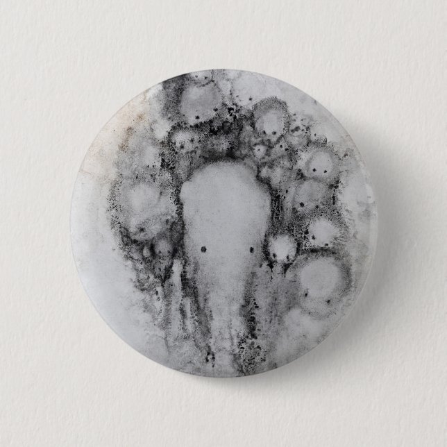low res brain II Pinback Button (Front)